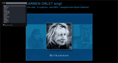 Desktop Screenshot of carmen-orlet.de